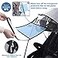 Vaxaape Stroller Rain Cover and Baby Stroller Mosquito Net2Piece SetUniversal Stroller AccessoryWaterproof Windproof ProtectionProtect from Dust SnowBaby Travel Weather Shield