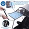 Vaxaape Stroller Rain Cover and Baby Stroller Mosquito Net2Piece SetUniversal Stroller AccessoryWaterproof Windproof ProtectionProtect from Dust SnowBaby Travel Weather Shield