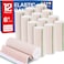 AZEN Premium 12 Pack Elastic Bandage Wrap 6 Inch Compression Wrap Bandage for Legs Ankle Knee Tummy Body LatexFree Lymphedema Wraps for Legs