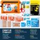 EVERLIT Ultralight Waterproof First Aid Kit Boat First Aid Kit Marine Medical Kit for Boating Kayak Backpacking Hiking Camping Emergency Kit Orange