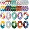 Siifert 30 Pack Adhesive Patches Compatible with Dexcom G7 G6 CGM Tape Breathable Overpatch Pre Cut Adhesive WaterResistant Tape Stickers Sensor Covers 10 Swirl StylesCompatible with Dexcom G6