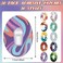 Siifert 30 Pack Adhesive Patches Compatible with Dexcom G7 G6 CGM Tape Breathable Overpatch Pre Cut Adhesive WaterResistant Tape Stickers Sensor Covers 10 Swirl StylesCompatible with Dexcom G6