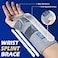 FEATOL Wrist Brace Splint Carpal Tunnel for Women Men Night Wrist Sleep Support Brace Right Hand SmallMedium Pain Relief for Sprain Arthritis Tendonitis