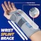 FEATOL Wrist Brace Splint Carpal Tunnel for Women Men Night Wrist Sleep Support Brace Right Hand SmallMedium Pain Relief for Sprain Arthritis Tendonitis
