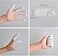 G2PLUS Disposable Latex Finger Cots Rubber 140gApprox 205PCS Fingertips Protective Finger Art Latex Tissue Finger Cot White
