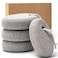 Borogo 4Pack Natural Pumice Stone for Feet Lava Pedicure Tools Hard Skin Callus Remover for Feet and Hands Natural Foot File Exfoliation to Remove Dead Skin Heels Elbows Hands