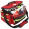 Lightning X Products Lightning X MidSized First Responder EMT Bag LXMB25 Fully Stocked Aid Kit w 200 BLS Supplies RED