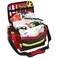 Lightning X Products Lightning X MidSized First Responder EMT Bag LXMB25 Fully Stocked Aid Kit w 200 BLS Supplies RED