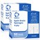 Vakly Split Gauze Drain Sponges 4 x 4 Sterile 6Ply 100 Pack PreCut NonWoven Absorbent Gauze Pads for Wound Care IV Lines First Aid