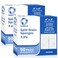 Vakly Split Gauze Drain Sponges 4 x 4 Sterile 6Ply 100 Pack PreCut NonWoven Absorbent Gauze Pads for Wound Care IV Lines First Aid