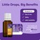 Ddrops Kids Organic Liquid Vitamins Daily Vitamins AD Drops for Kids 60 Drops Supports Eye Health Bone Development and Immune Function NonGMOs AllergyFriendly