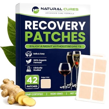 NC NATURAL Recovery Patches 42 Pack Wake Up Refreshed and Energized with SkinFriendly Patch Strong Adhesive for Secure Fit Natural Ingredients for Quick Recovery