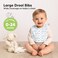 KeaBabies 8Pack Organic Baby Bibs for Drooling and Teething Vessels