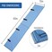 DMI Bed Rail Cover Bed Rail Padding and Bed Bumper Pad for Elderly Disabled or Handicapped Rails Not included Padded Cover Only Blue 60 x 15 x 05 2 Count