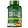 Wholesome Wellness Whole Food Multivitamin for Men Natural Multi Vitamins Minerals Organic Extracts Vegan Vegetarian 120 Tablets
