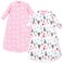 Hudson Baby Unisex Baby LongSleeve Fleece Sleeping Bag Sparkle Trees 09 Months