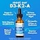 Bold Botanica Vitamin D3K2A Liquid Drops for Adults and Kids 2500 IU Vegan D3 from Algae with K2 MK7 A 3in1 Complex for Immune Bone Heart Support Orange Flavor 1 FL OZ 60 Servings