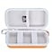 FBLFOBELI Hard Carrying Case Compatible with 2 Pack EpiPens or AuviQ AutoInjectors Epinephrine Pen Compact Medical Travel Case for Asthma Inhaler Orange
