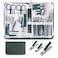 WOAMA Manicure Set Nail Clippers 30piece Pedicure Kit Manicure Tools Nail Manicure Kit with Green Travel Case for Home Workplace Gift Beauty Salon
