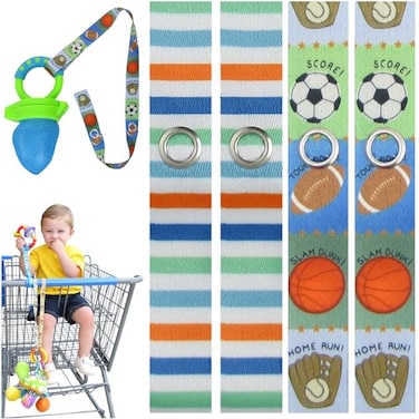 PBnJ Baby Toy Saver Strap Holder Leash Secure Accessories SportsBeach 4pc