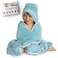 Warm Cuddles Premium Toddler Towels with Hood Extra Soft Rayon from Bamboo Toddler Bath Towel Blue