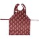 مريلة ومريلة كاملة التغطية من BIB-ON BIBON XL للأطفال الصغار من عمر 3 سنوات فما فوق، بتصميم كب كيك للبنات الصغيرات