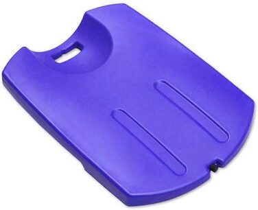 Generic CCDXD CPR Board Lifesaver Rescue Medical First Aid Supplies Cardiac Board Portable Lightweight Recessed Handle Easy Patient LiftingBlue