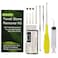 Airgoesin Upgraded Tonsil Stone Remover Tool Yellow 5 Tips Tonsillolith Pick Case 1 Irrigator Fresh Breath Oral Rinse