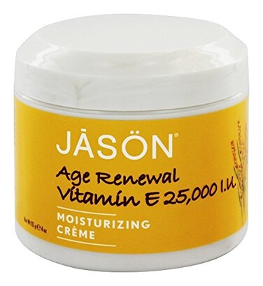 Jason Moisturizing Vitamin E Age Renewal Creme 4 oz Pack of 3