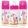 Avima 9 oz Anti Colic Baby Bottles w Medium Flow Nipples 47M Set of 3