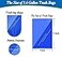 Hommaly 26 Gallon Grey Trash Bags 300 Count Waste Bag Can Liners Garbage Bags
