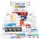MFASCO First Aid Kit Refill Pack 417 pcs ANSI 2021 Class B Fills Large 3 Shelf Industrial Cabinets Single Use Packets No Medications Reliable Adhesive Bandages Gauze for Refills