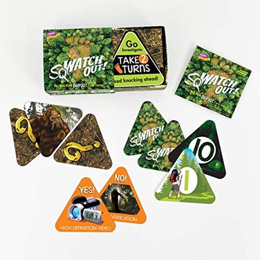 Trend Enterprises sqWATCH Out Three Corner Strategy Game by TREND enterprises Inc FamilyFriendly Card Games
