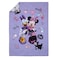 NoJo Disney Minnie Mouse I am Awesome Lavender Pink and White with BFF Daisy Duck and Figaro The Cat 4 Piece Toddler Bed Set Comforter Fitted Bottom Sheet Flat Top Sheet and Reversible Pillowcase