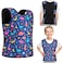 Janmercy Kids Compression Vest Ages 2 to 9 Soft Adjustable Breathable Neoprene Comfort Vest for Boys Girls School Home DailyDinosaurSmall