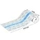 Tondiamo 2 Pieces Transparent Stretch Adhesive Bandage Waterproof Bandage Clear Adhesive Bandages Dressing Tape 4 Inch x 1094 Yard