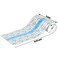 Tondiamo 2 Pieces Transparent Stretch Adhesive Bandage Waterproof Bandage Clear Adhesive Bandages Dressing Tape 4 Inch x 1094 Yard