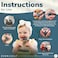 Everusely Reusable Baby Food Pouches for Toddlers 2 Pack 6 oz180 ml Slate Squeezable Silicone Food Pouch Refillable Leakproof Spill Proof Puree Containers BPA Free Dishwasher Safe