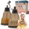 Everusely Reusable Baby Food Pouches for Toddlers 2 Pack 6 oz180 ml Slate Squeezable Silicone Food Pouch Refillable Leakproof Spill Proof Puree Containers BPA Free Dishwasher Safe