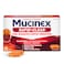 Mucinex Rapid Clear Maximum Strength Cold Medicine Expectorant Fever Pain Headache Excess Mucus Relief with Acetaminophen Guaifenesin Rapid Release Caplets for Adults 20 Count