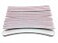 Yueton 20pcs 100180 Grit Curve Double Sided Zebra File Emery Board Nail Files