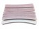 Yueton 20pcs 100180 Grit Curve Double Sided Zebra File Emery Board Nail Files