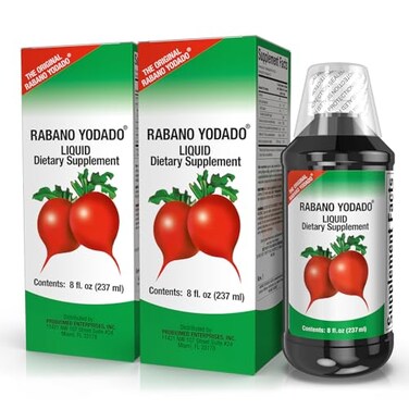 Menper Rabano Yodado DeEl Salvador 8 oz Dietary Supplement 2Pack