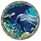 AM AMAONM Amaonm 12x12 Creative Removable Glow in The Dark Ocean View Wall Decals 3D Under The Sea Fish Wall Sticker Murals Peel Stick Home Art Decor for Kids Room Bedroom Bathroom Nursery Fridge Dolp