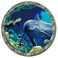 AM AMAONM Amaonm 12x12 Creative Removable Glow in The Dark Ocean View Wall Decals 3D Under The Sea Fish Wall Sticker Murals Peel Stick Home Art Decor for Kids Room Bedroom Bathroom Nursery Fridge Dolp
