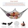 LXUNYI Stuffed Animal Hammock Toy Hammock Storage Net Mesh Toy Net Holder Jumbo Wall Corner Giant Baby Kids Children Stuff animals Hammocks Net Organizer for Bedroom Black 84 inch