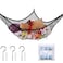 LXUNYI Stuffed Animal Hammock Toy Hammock Storage Net Mesh Toy Net Holder Jumbo Wall Corner Giant Baby Kids Children Stuff animals Hammocks Net Organizer for Bedroom Black 84 inch