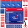 SurviveX Burn Dressing Kit with Tea Tree Oil Hydrogel Burn Pads Cooling Gels NonAdhesive Dressings Gauze Complete First Aid Accessory for Instant Cooling Soothing Burn Relief