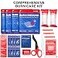 SurviveX Burn Dressing Kit with Tea Tree Oil Hydrogel Burn Pads Cooling Gels NonAdhesive Dressings Gauze Complete First Aid Accessory for Instant Cooling Soothing Burn Relief