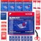 SurviveX Burn Dressing Kit with Tea Tree Oil Hydrogel Burn Pads Cooling Gels NonAdhesive Dressings Gauze Complete First Aid Accessory for Instant Cooling Soothing Burn Relief